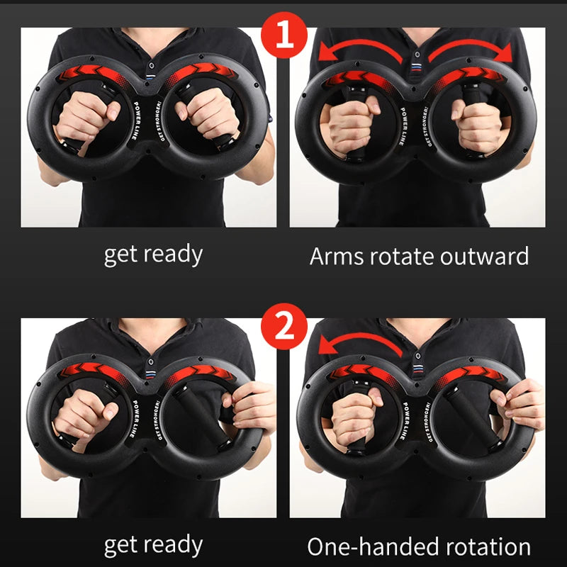 Power Wrist & Forearm Exerciser – Multifunction Hand Strength Grip Trainer for Fitness and Strength Building!