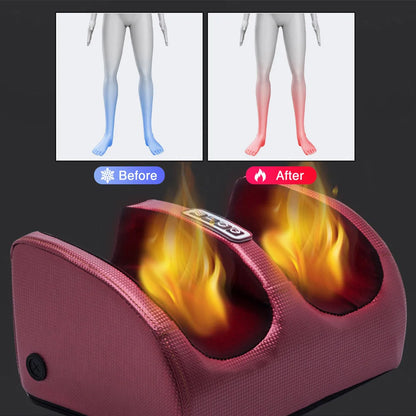 Foot Spa Machine with Hot Compression – Shiatsu Massage & Heating Therapy for Instant Pain Relief