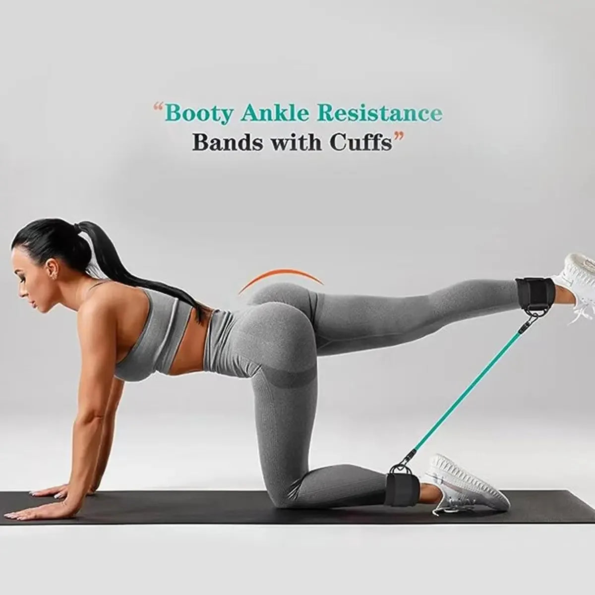 Ankle Strap Resistance Bands – Build Hip and Leg Strength with Ease!