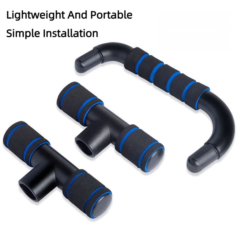 Push-Up Bar Handles – H-Shaped Support for Arm & Chest Workout at Home or Gym!