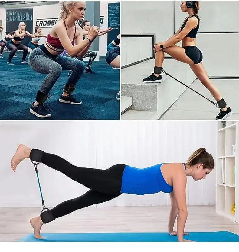 Ankle Strap Resistance Bands – Build Hip and Leg Strength with Ease!