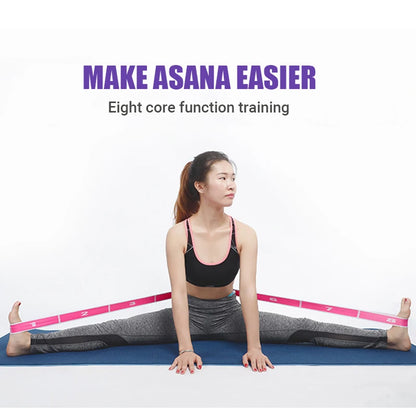 Adjustable Yoga Resistance Bands – Perfect for Stretching, Pilates, and Fitness!