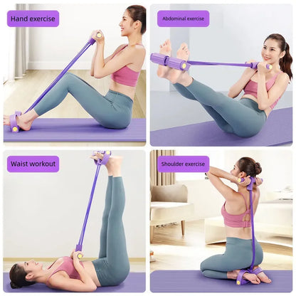 Abdominal Resistance Band for Home Workouts – Strengthen & Sculpt!