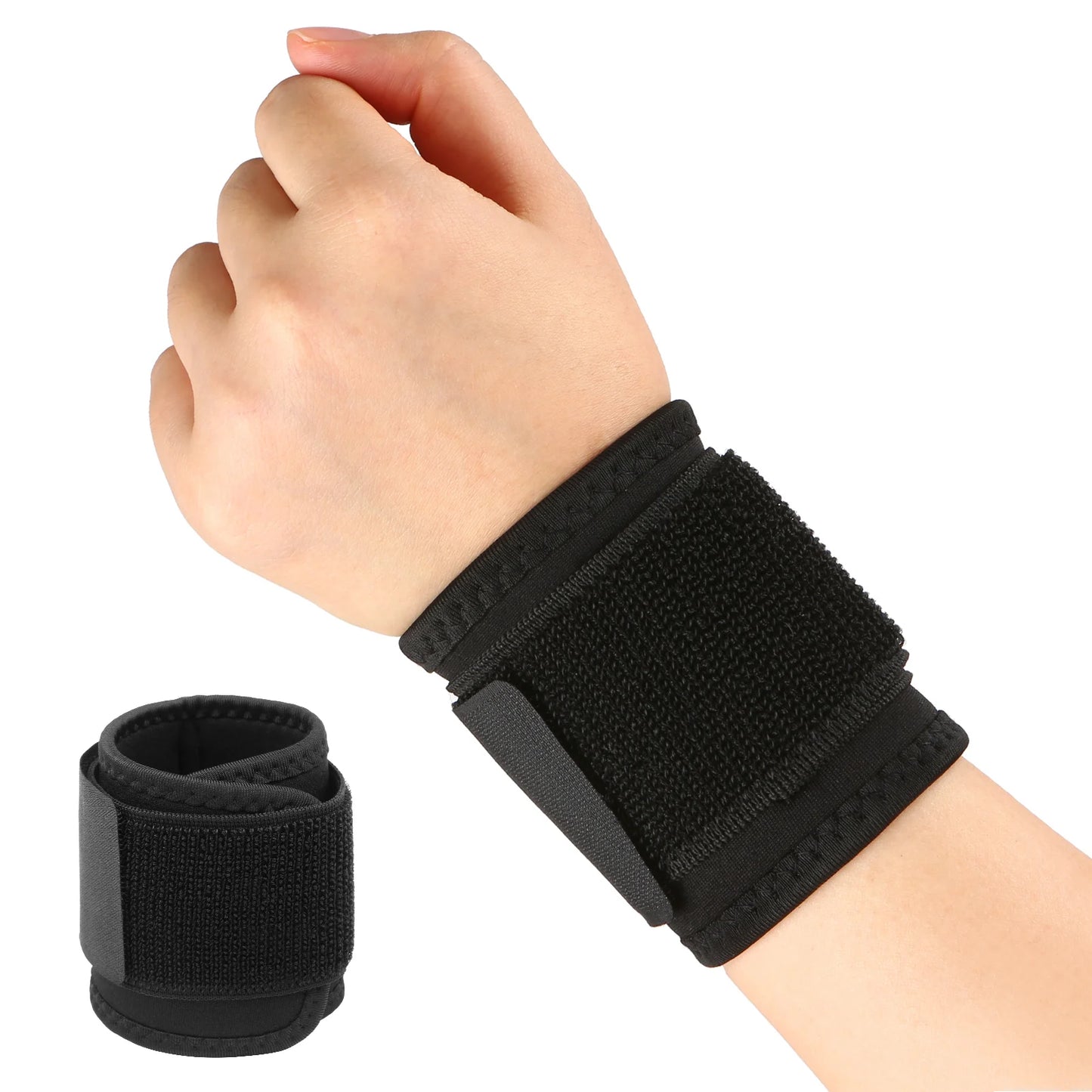 Adjustable Sport Wristband – Wrist Brace Wrap for Support & Protection in Gym, Fitness, and Sports