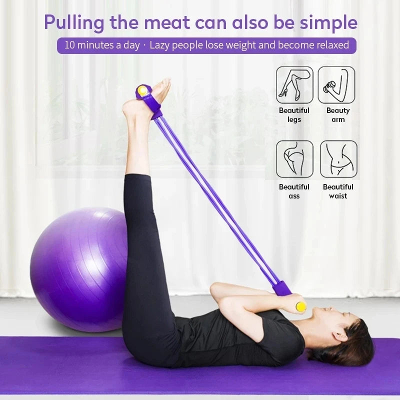 Abdominal Resistance Band for Home Workouts – Strengthen & Sculpt!