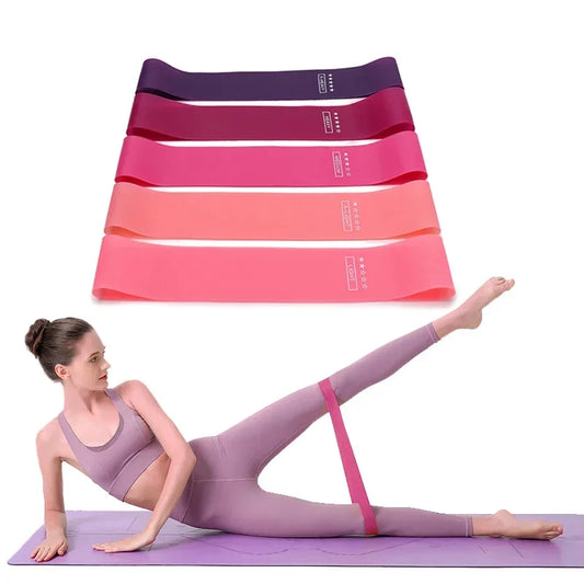 Portable Resistance Bands – Perfect for Yoga, Pilates, and Strength Training!