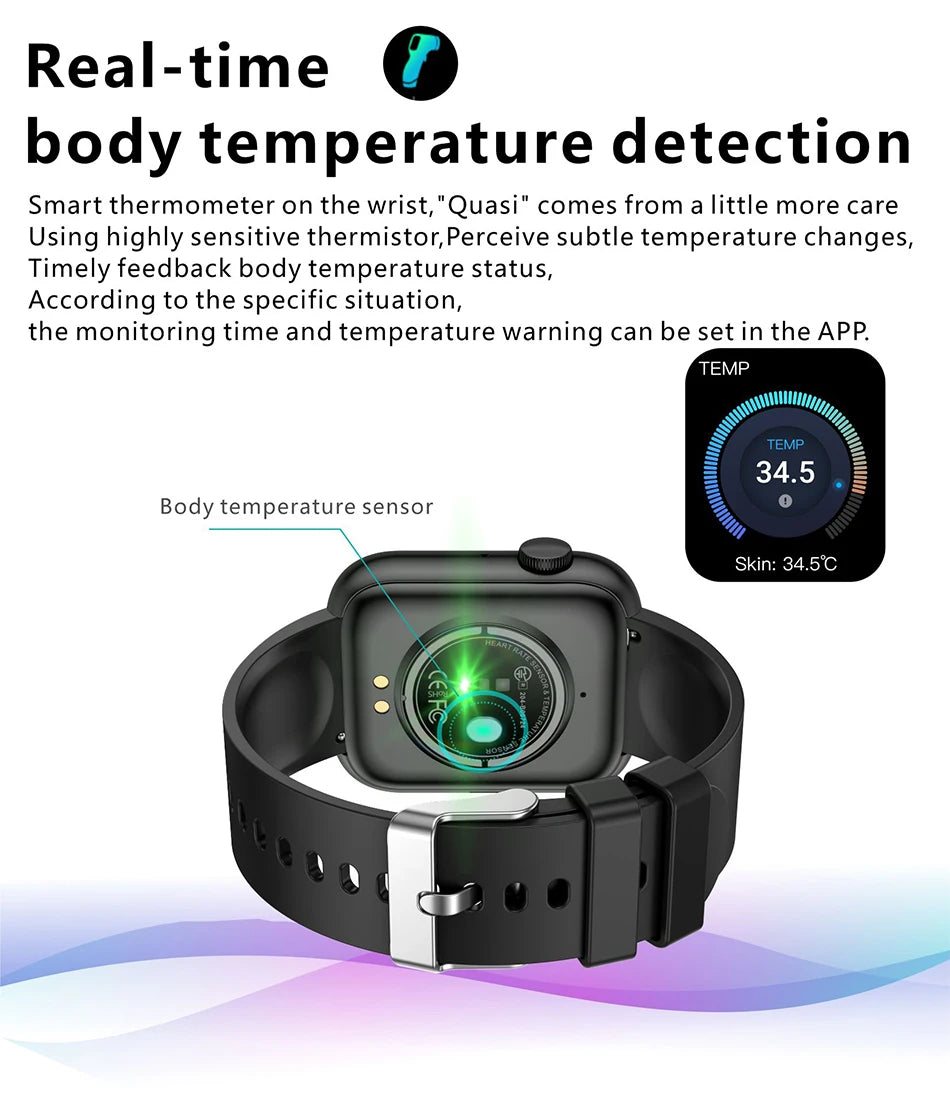 Roamstow Smart Watch for Women - Full Touch Screen, Bluetooth Call, Waterproof, Sports Fitness Tracker