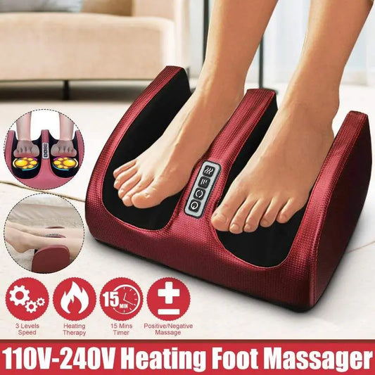 Foot Spa Machine with Hot Compression – Shiatsu Massage & Heating Therapy for Instant Pain Relief