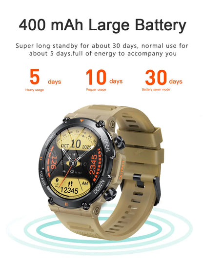 Bluetooth Call Smart Watch Men Sports Fitness Tracker Heart Monitor Smartwatch For Android IOS MD56