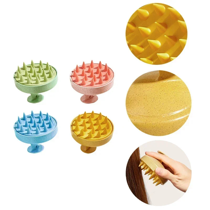 Head Cleansing & Massage Scalp Brush – Soft Cushioned Airbag for Deep Conditioning & Relaxation