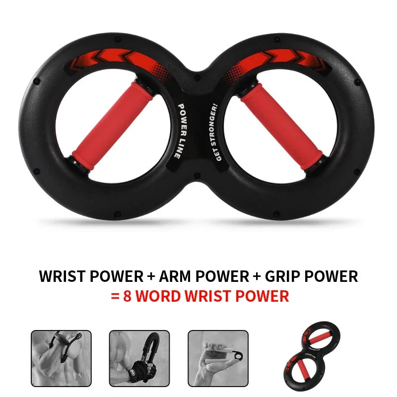 Power Wrist & Forearm Exerciser – Multifunction Hand Strength Grip Trainer for Fitness and Strength Building!