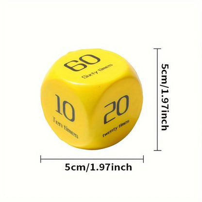 Sports Fitness Dice – Dynamic Exercise Dice for Group Workouts: Plank, Jump, Lunge & More!