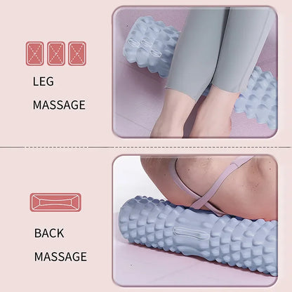 Muscle Massage Foam Roller – High-Density Foam for Deep Tissue Relief and Full-Body Muscle Recovery