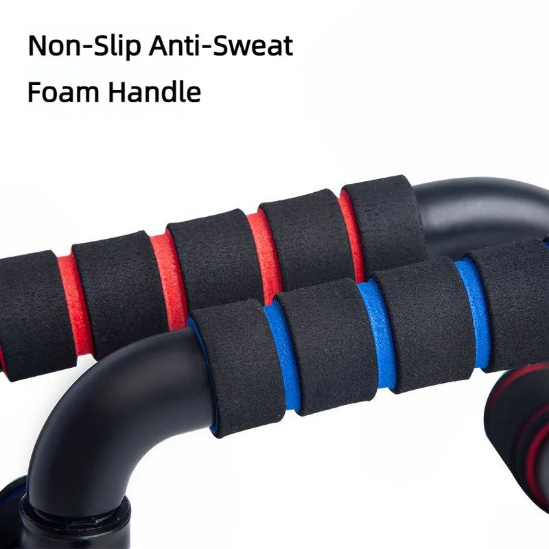 Push-Up Bar Handles – H-Shaped Support for Arm & Chest Workout at Home or Gym!