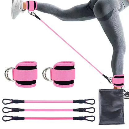 Ankle Strap Resistance Bands – Build Hip and Leg Strength with Ease!