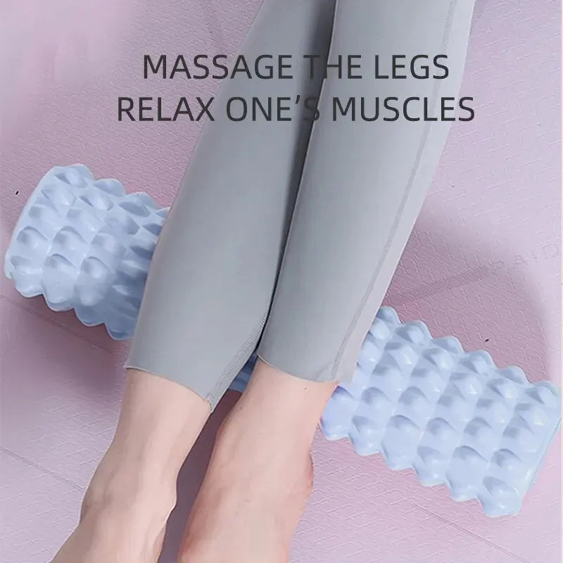 Muscle Massage Foam Roller – High-Density Foam for Deep Tissue Relief and Full-Body Muscle Recovery