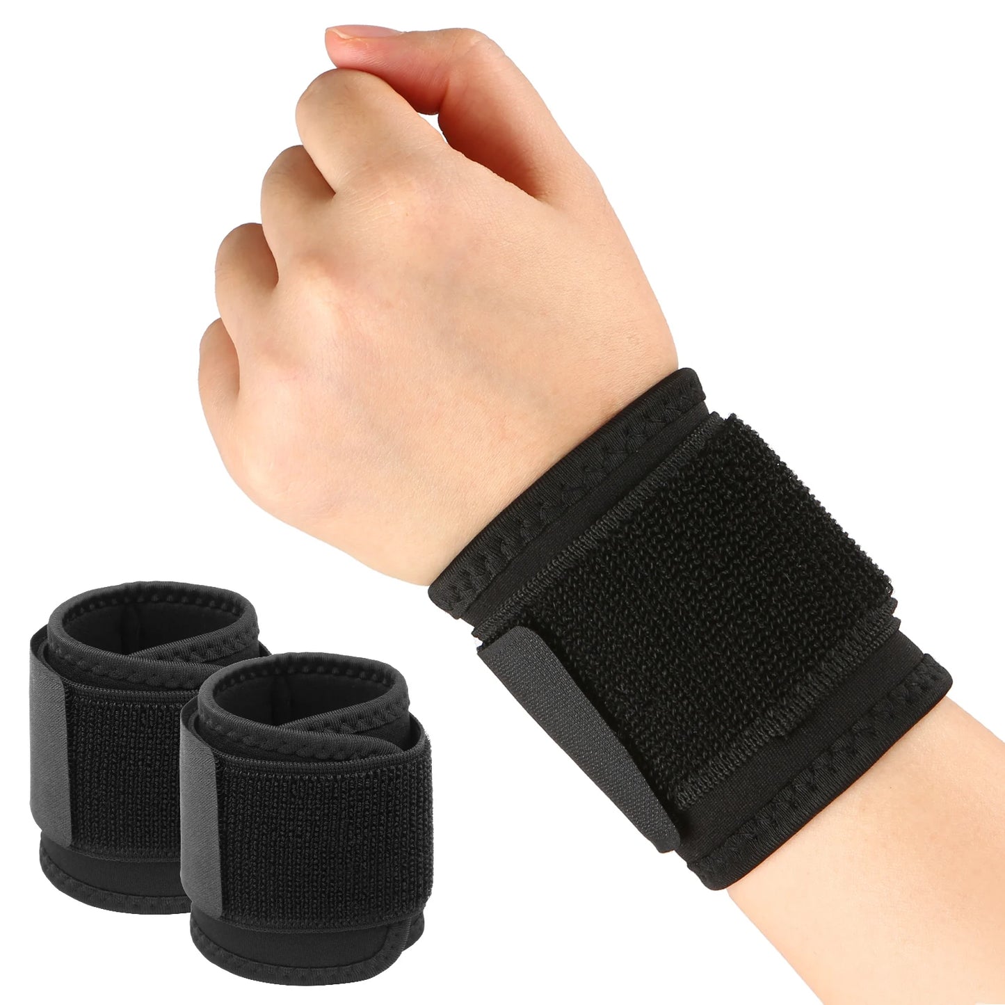 Adjustable Sport Wristband – Wrist Brace Wrap for Support & Protection in Gym, Fitness, and Sports